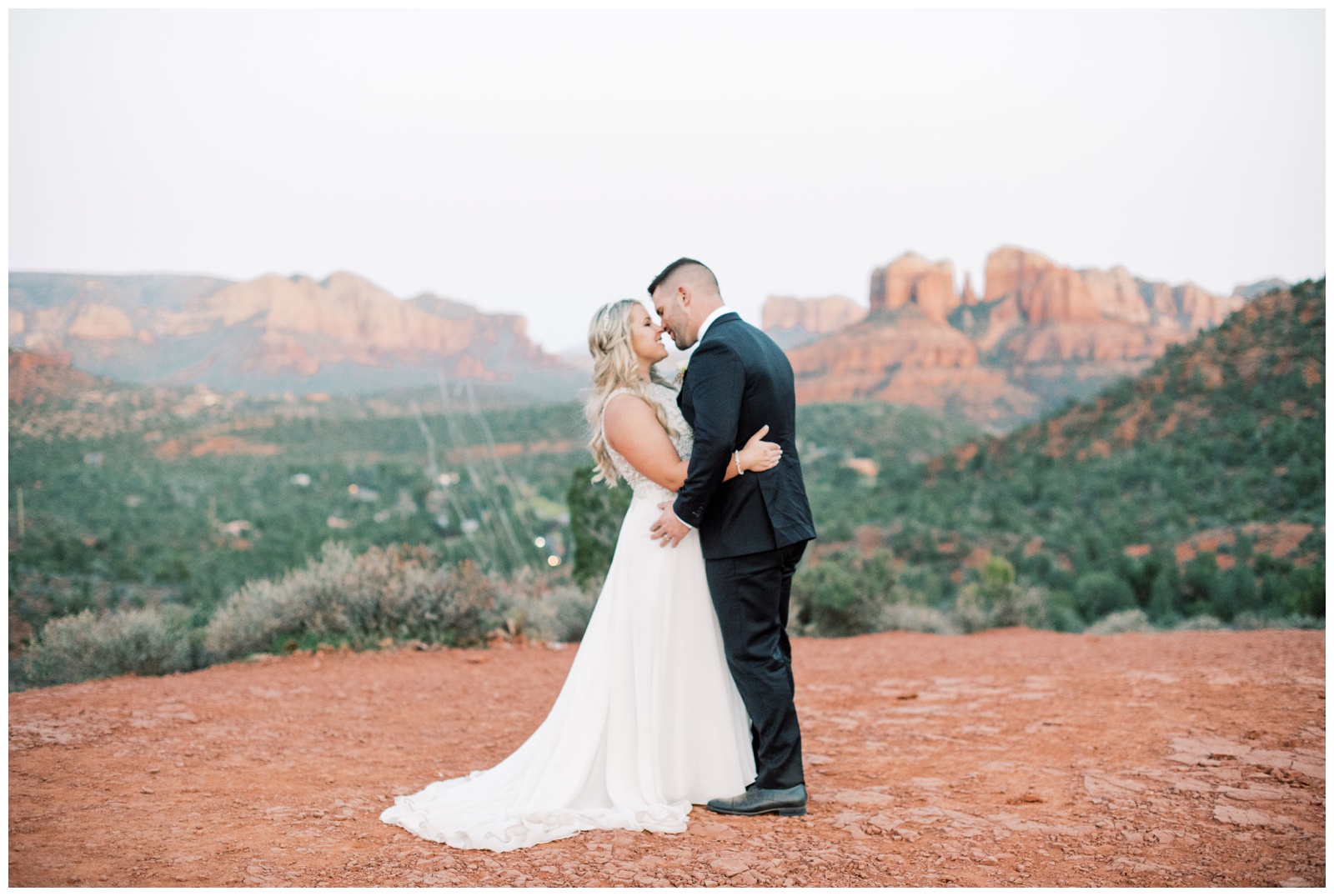 Kim & Nick, Destination Wedding at Cathedral Rock, Sedona, Arizona